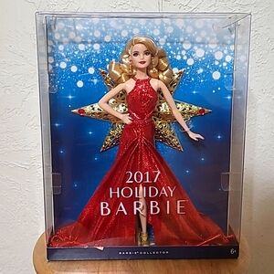 MNIB Mattel 2017 Holiday Barbie